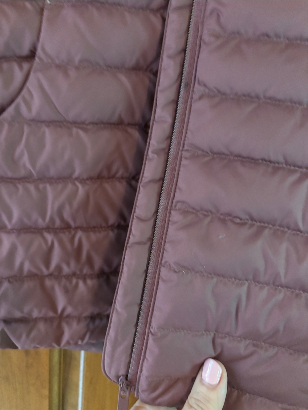 lululemon athletica Quilted Sleeveless Vest in Mauve Plum - Picture 7 of 11